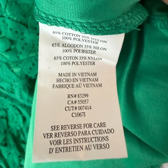 Cute Tiana B. Green Lace Midi Dress - Picture 4 of 7